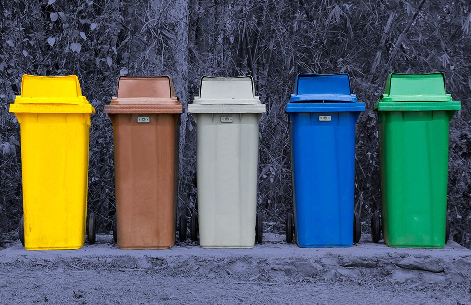 Colores de los contenedores de reciclajecolores de los contenedores de reciclaje