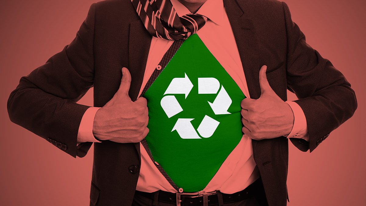 Programa de reciclaje en empresas