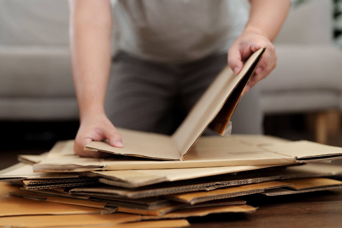 Como doblar cajas de cartón